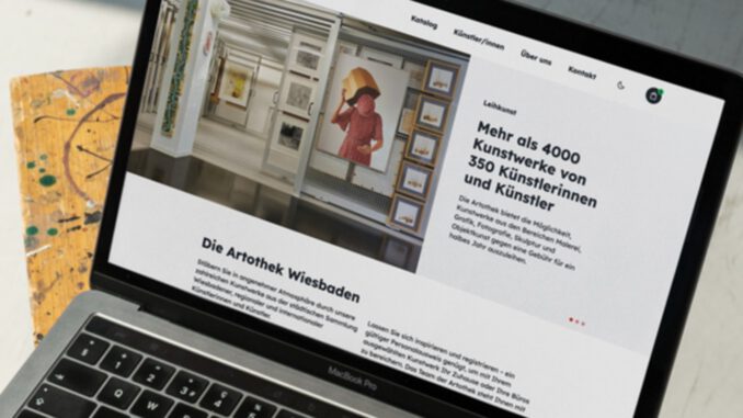 Artothek Wiesbaden veröffentlicht Onlinekatalog mit rund 500 abrufbaren Werken