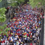 Brücke und Innenstadt von Mainz zeitweise für Autos gesperrt wegen Halbmarathon