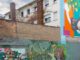 Ehemalige Brandruine in Rüsselsheim wird temporärer Treffpunkt mit Graffiti und Begrünung