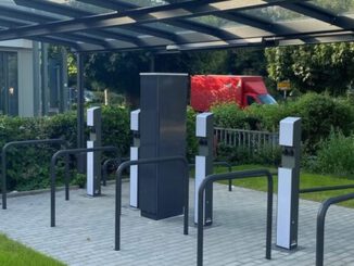 Parkhaus Elsässer Platz bekommt überdachte Fahrradstation mit Lademöglichkeiten