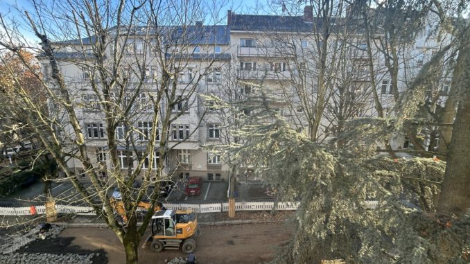 Scheffelstraße in Wiesbaden für rund vier Wochen komplett gesperrt