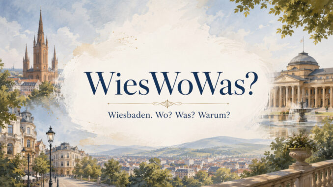 WiesWoWas?: Wiesbaden. Wo? Was? Warum? WiesWoWas?: Wiesbaden. Wo? Was? Warum?